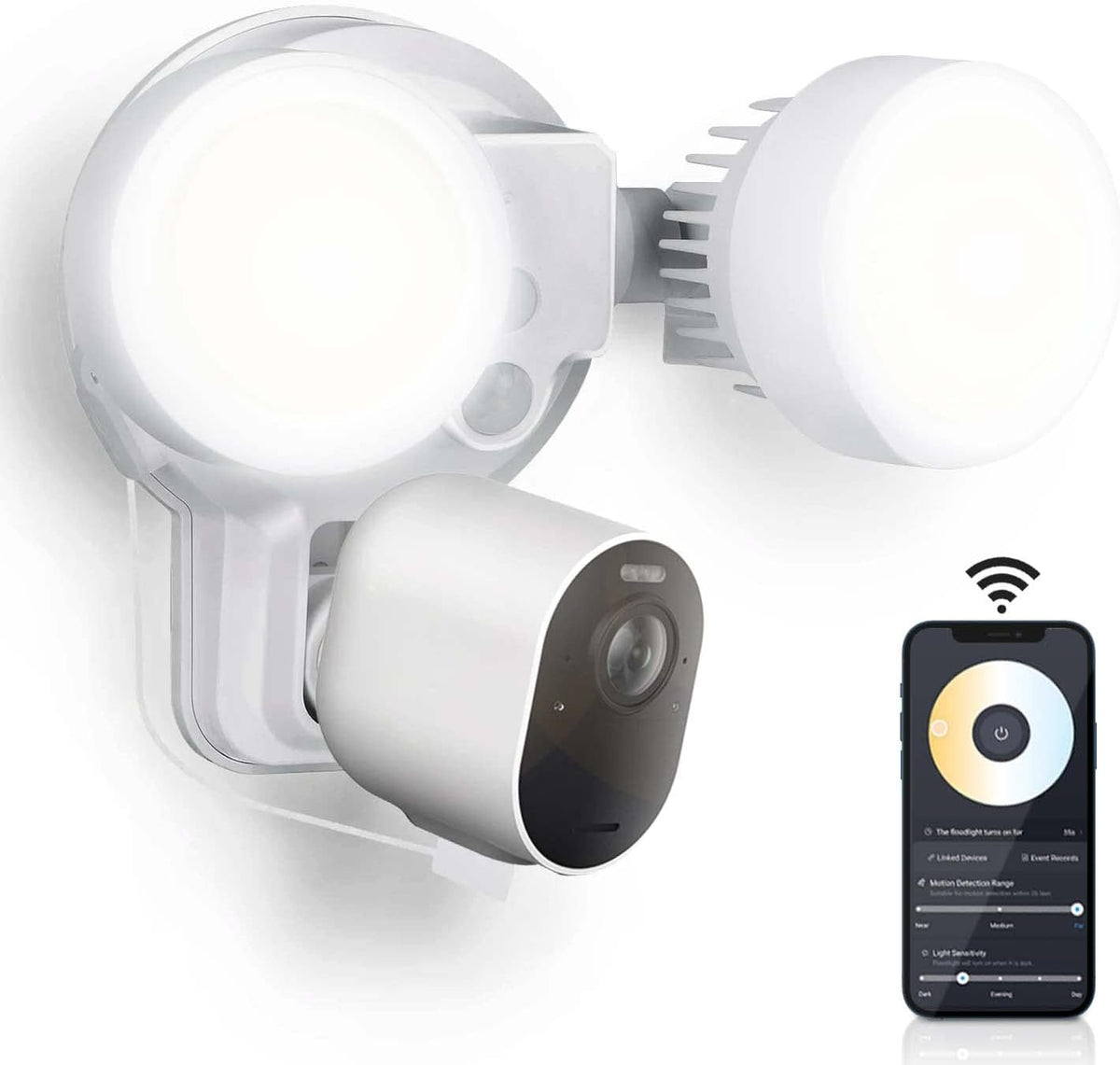3-in-1 Wired Smart Flood Light with Motion Sensor G178499