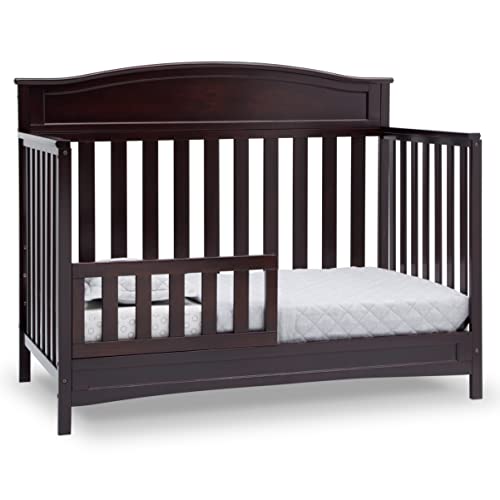 White 4-in-1 Convertible Baby Crib S30268