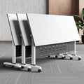 Foldable Mobile Training Table with Caster Wheels J5747