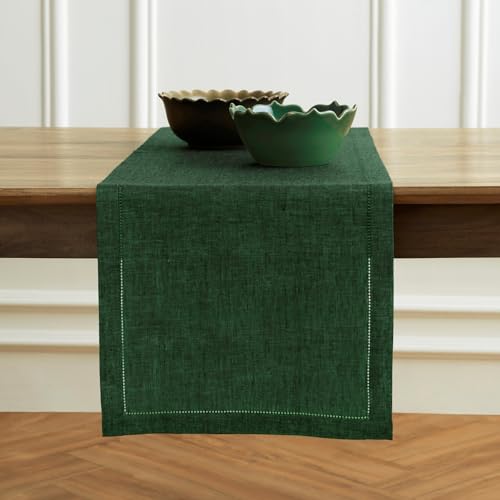 Linen Chambray Lavender Table Runner 120 Inches Long Z617630