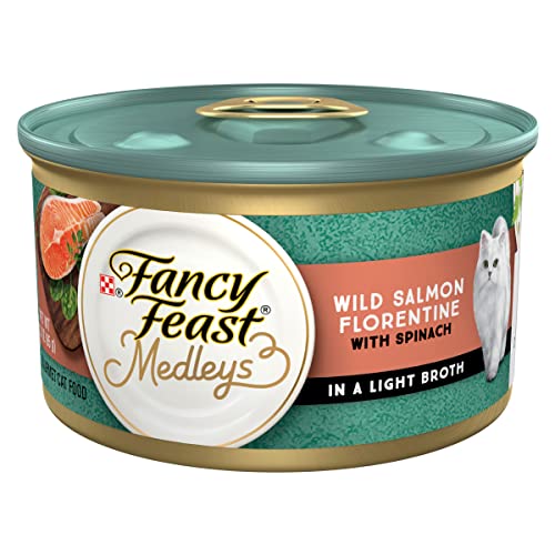 Wet Cat Food, Pack of 24, 3 oz. Cans C558619