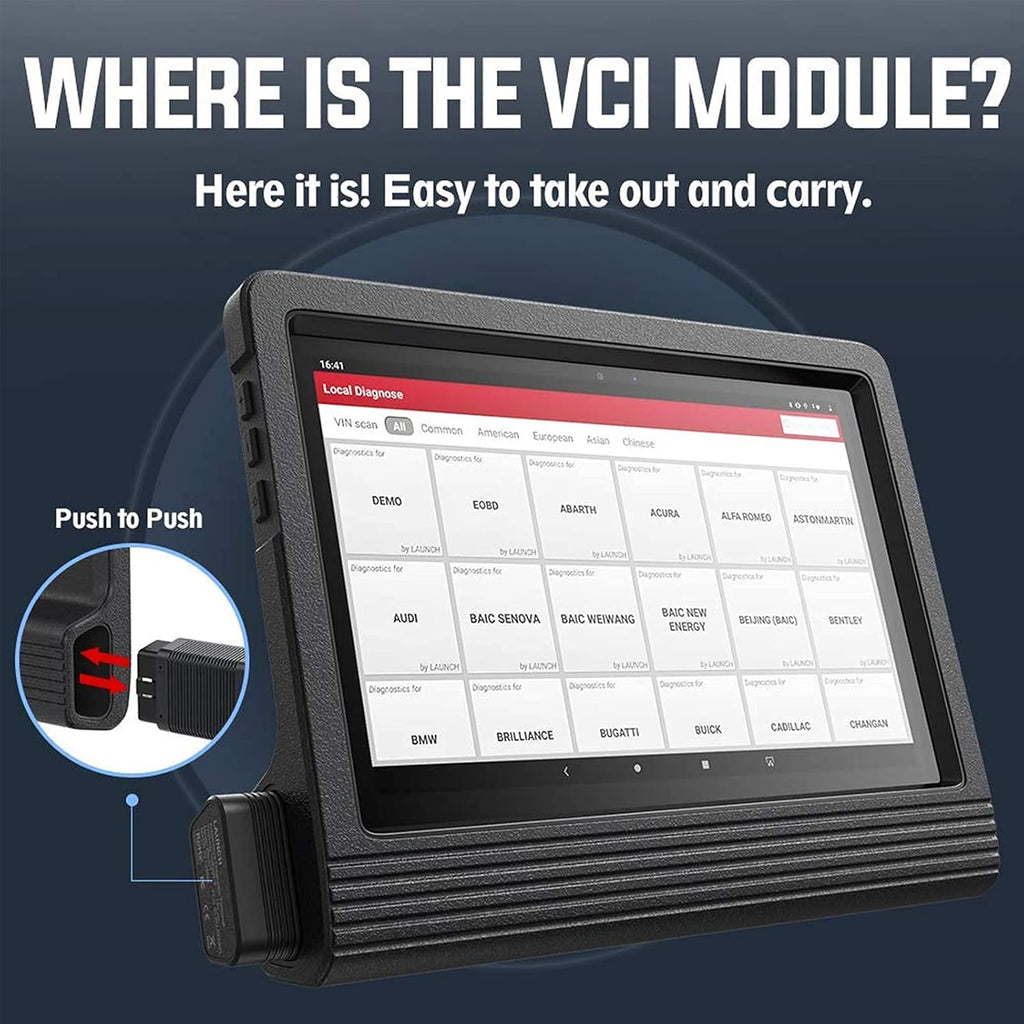 Bidirectional Full System Automotive Diagnostic Scanner G709469