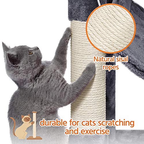 Dark Gray Cat Tree D14305
