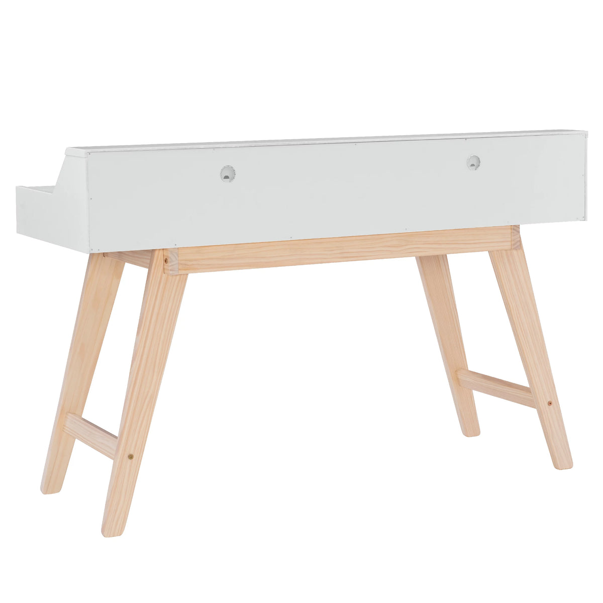2-Drawer Desk, Natural and White Finish J597567