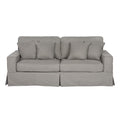 Slipcovered Sofa Slate Q9310