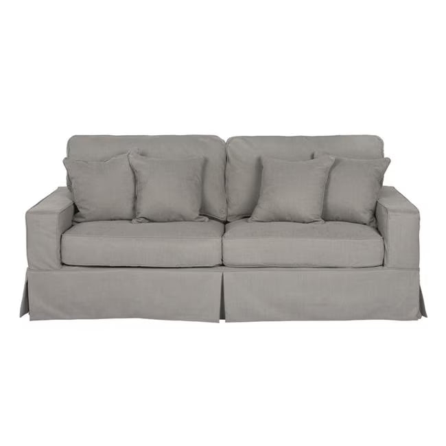 Slipcovered Sofa Slate Q9310