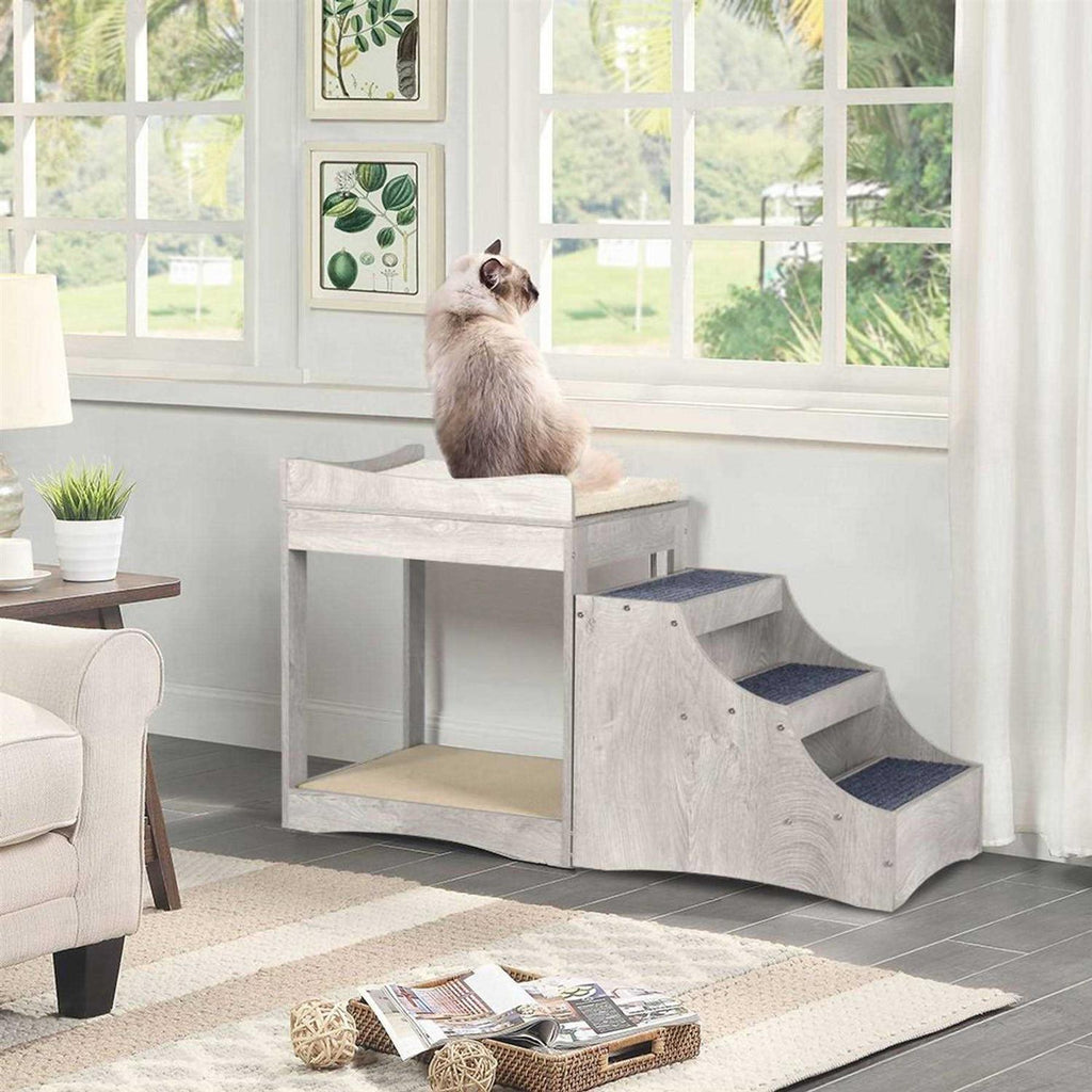 Pet Bunk Bed with Removable Step K765785