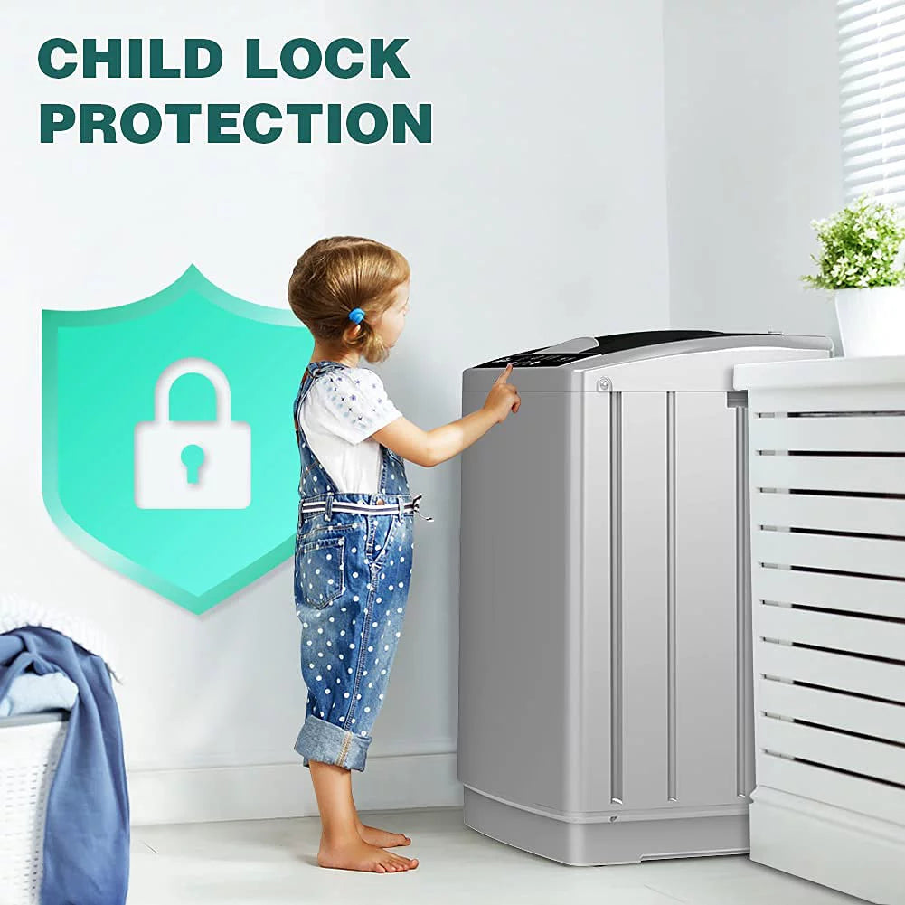 Portable Full-Automatic 1.8 Cu. ft. Top Load Washing Machine Z311