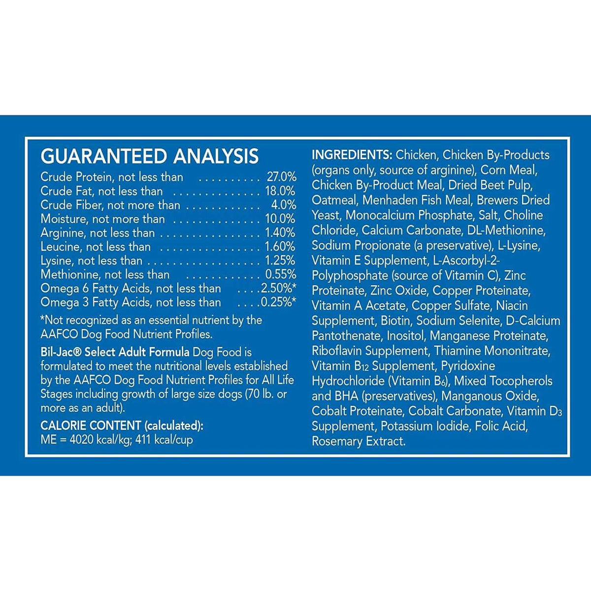 Adult Dry Dog Food L195645