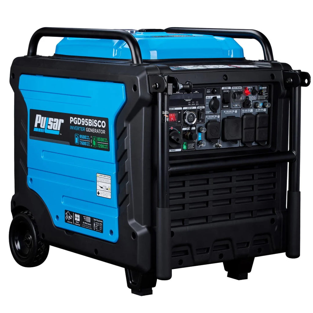 9,500 Watt Dual Fuel Inverter Generator F542561