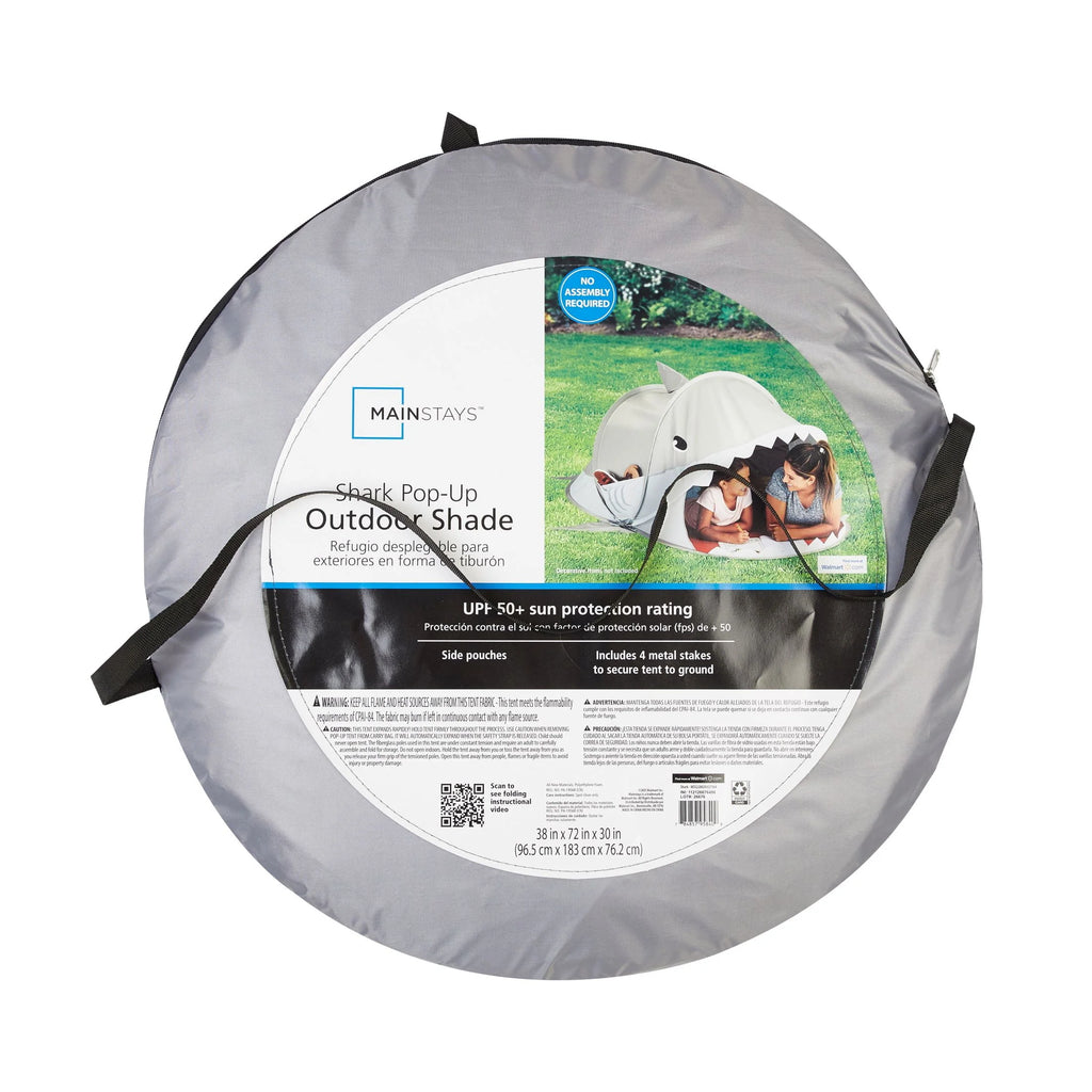 Shark Pop up Shade Tent UPF 30+ X24228