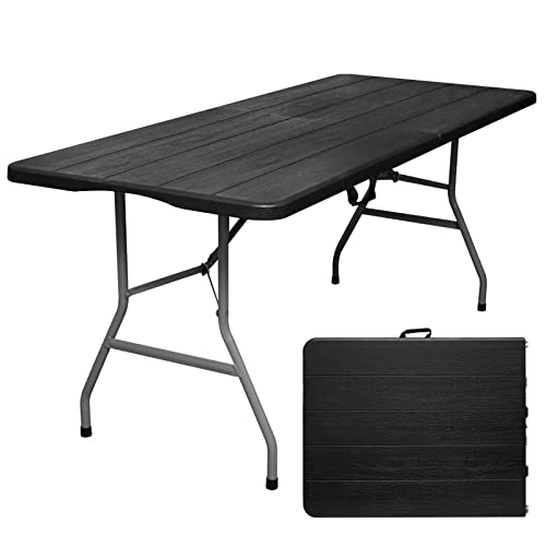 6ft Heavy Duty Plastic Folding Table M5152