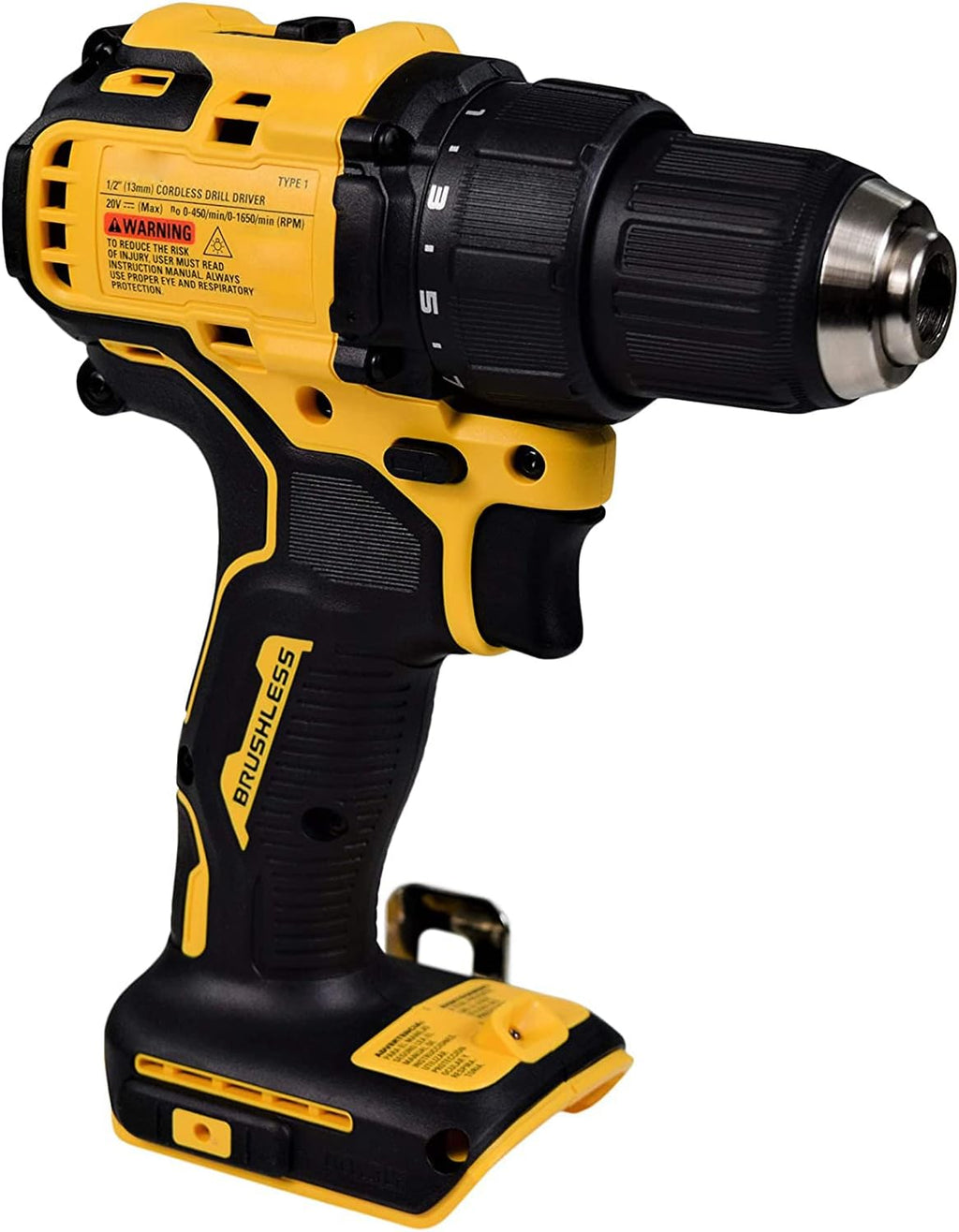 20V Cordless Brushless Drill/Driver Kit Bare Tool 1/2-Inch E905