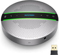 Bluetooth Speakerphone with 6 Microphones, 18H Call Time, Bluetooth 5.0 V466
