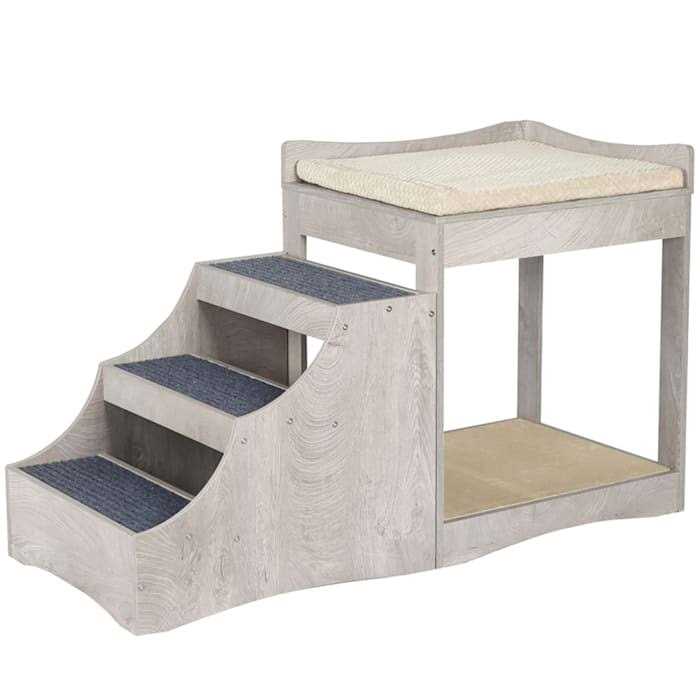 Pet Bunk Bed with Removable Step K765785
