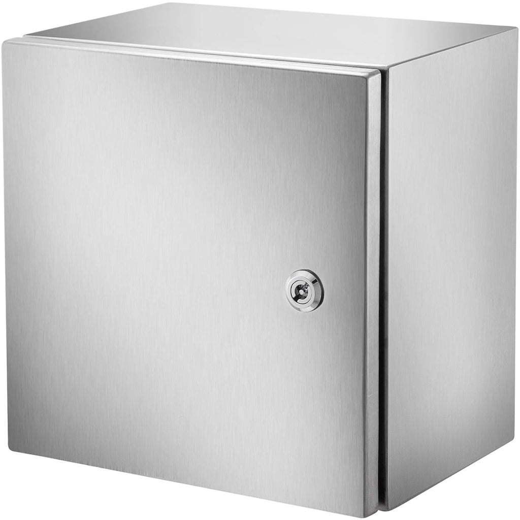 12 x 12 x 8'' NEMA 4X Steel Electrical Box with Mounting Plate I3936