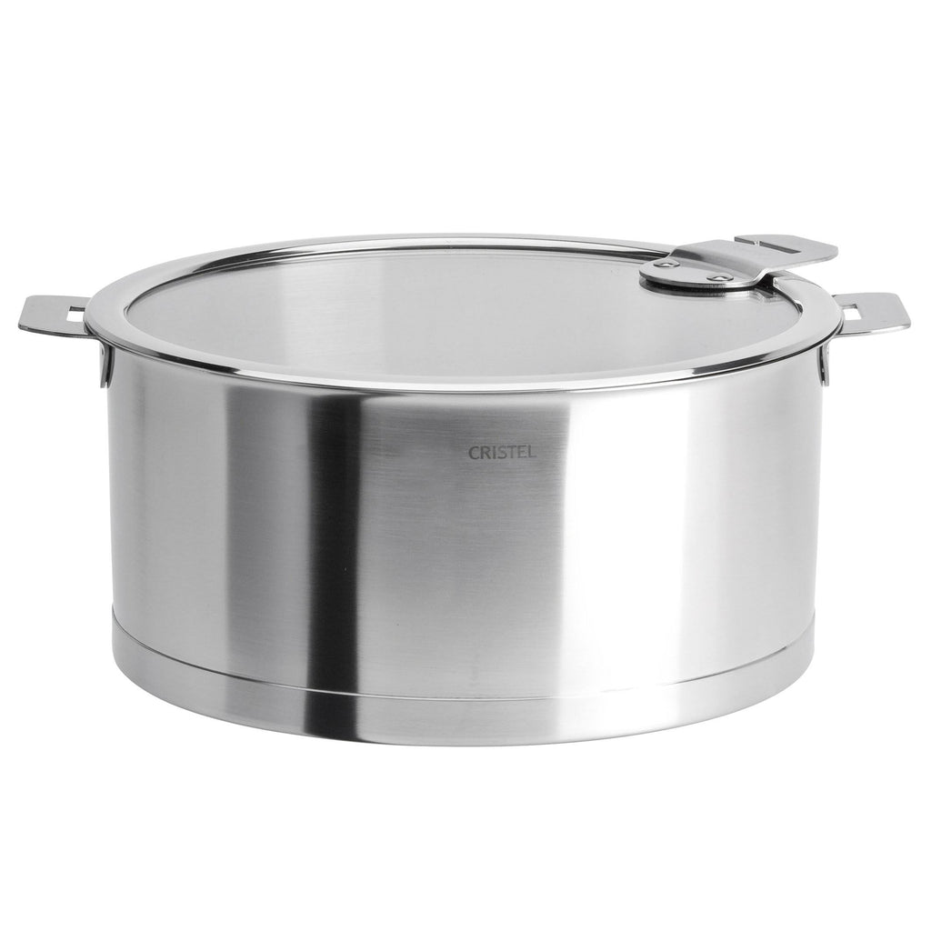 Stainless Steel 5.5 Quart Stewpan with Glass Lid G5764