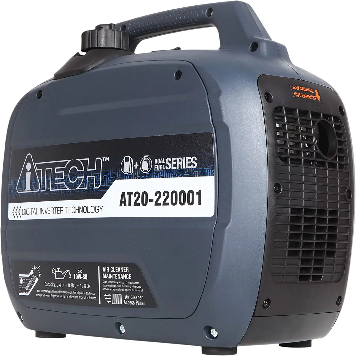 2000 Watt Dual Fuel Portable Inverter Generator F156656
