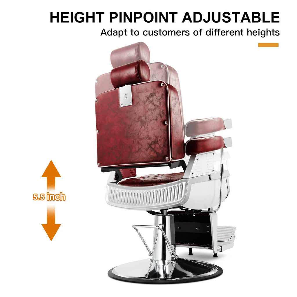 Heavy Duty Recliner Barber Chair Q686235