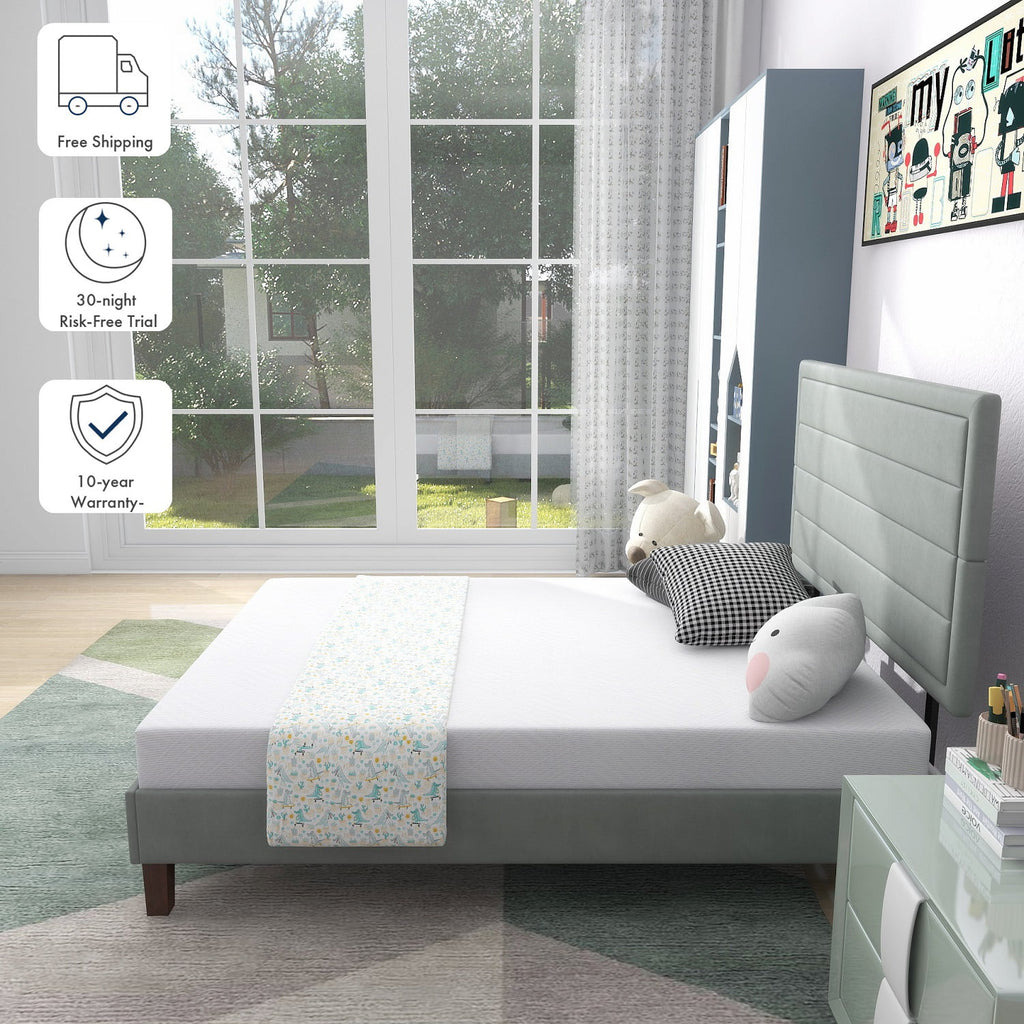 8 inch Full Size Medium Firm Memory Foam Mattress T17825