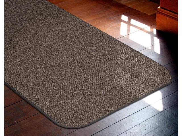 12 ft. x 48 in. Pebble Gray Skid-Resistant Carpet Runner C550