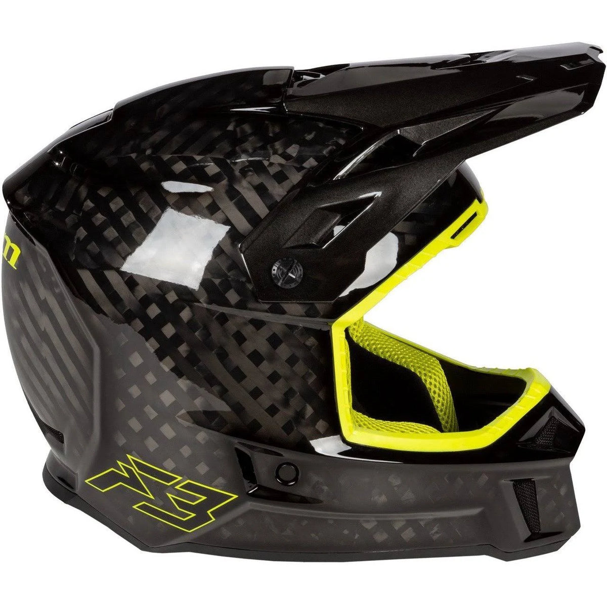 Hi Vis Carbon Helmet A387