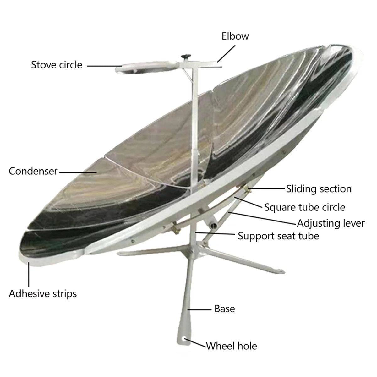 Portable 1800W Solar Cooker O620915