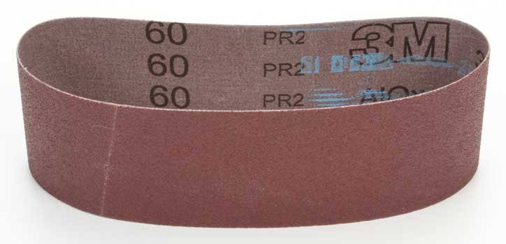 3M Cloth Belt 340D, P150 X-weight, 5 in x 73 in, Film-lok, Single-Flex X7884