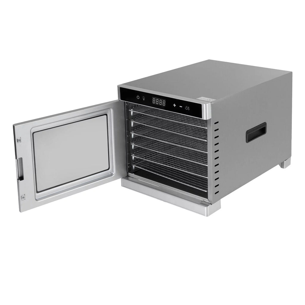 6/8 Tray Stainless Steel Food Dehydrator 700W K7888