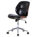 PU Leather Bamboo Office Chair M395238