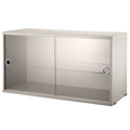 Grey Display Cabinet 78X30cm D113070