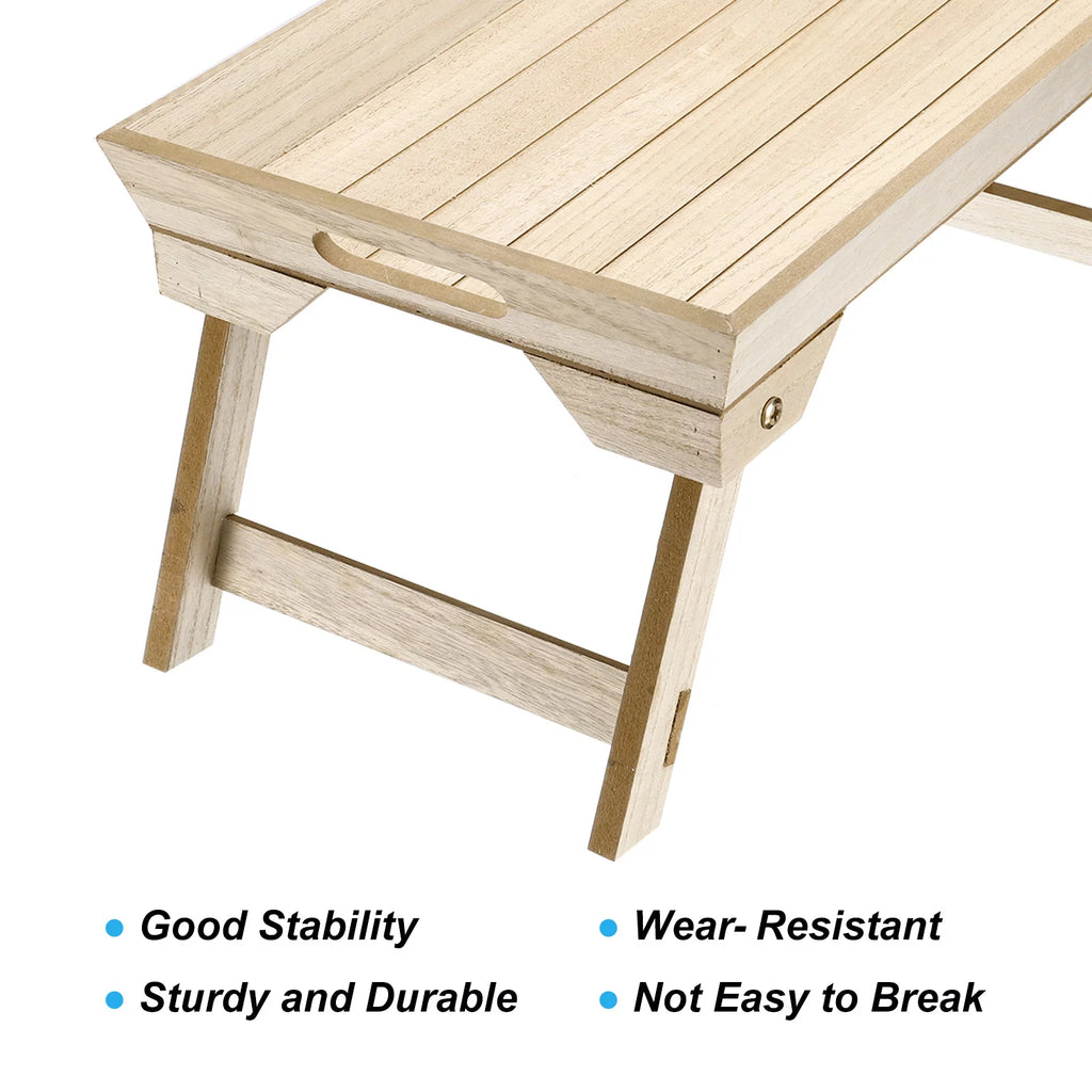 45x28x22cm Folding Legs Breakfast Tray Table X787