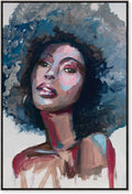 24.875 L x 36.875 H x 2 D Wood Framed Canvas Print Wall Art H9508