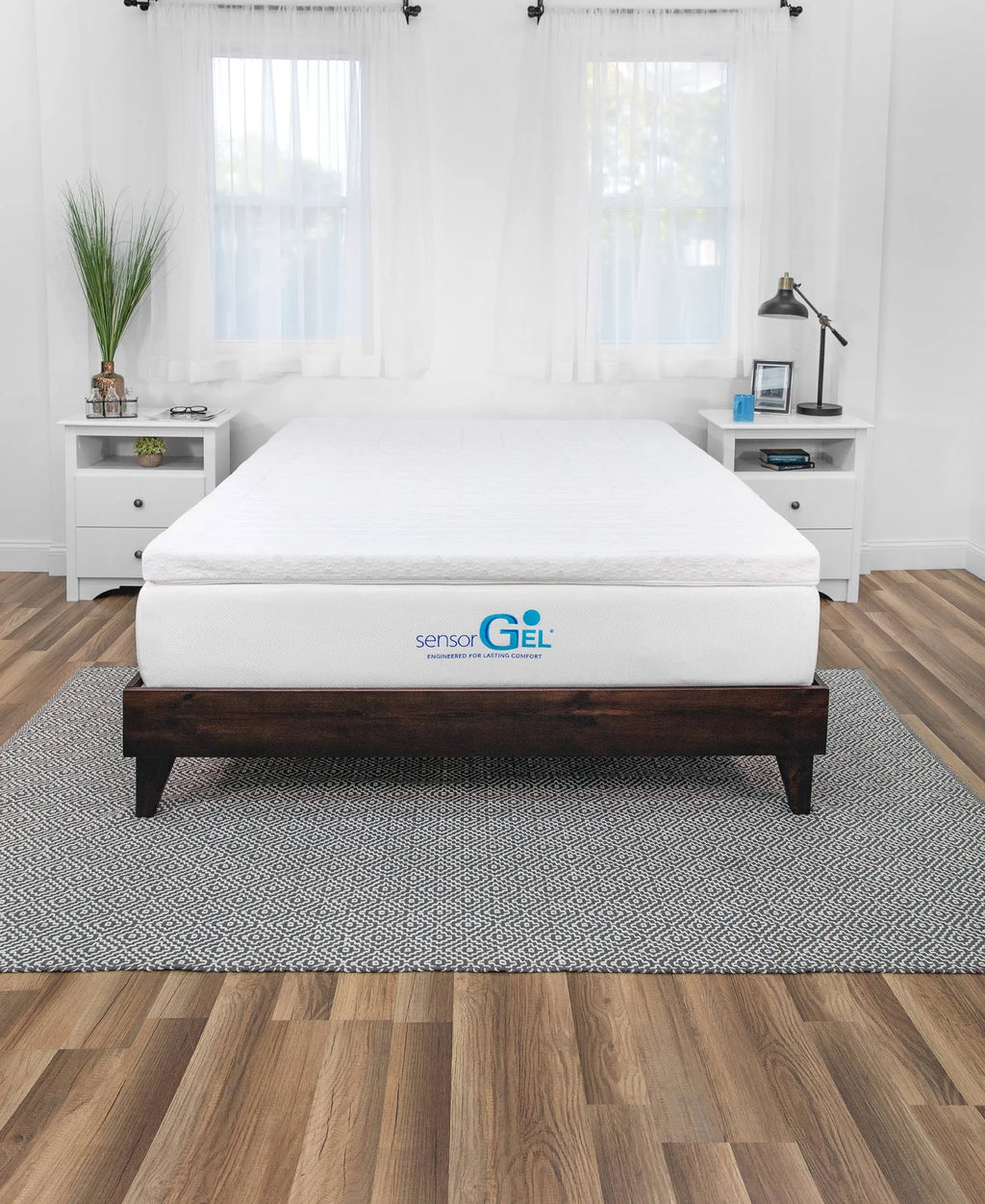 3-Inch Quilted Memory Foam Mattress Topper M61355