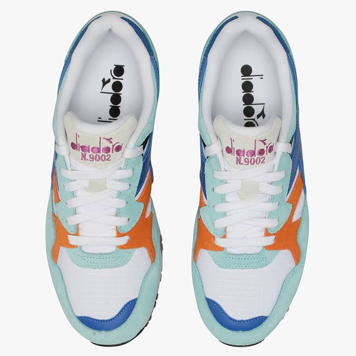 Blue Orange Lilac Trainers B99340