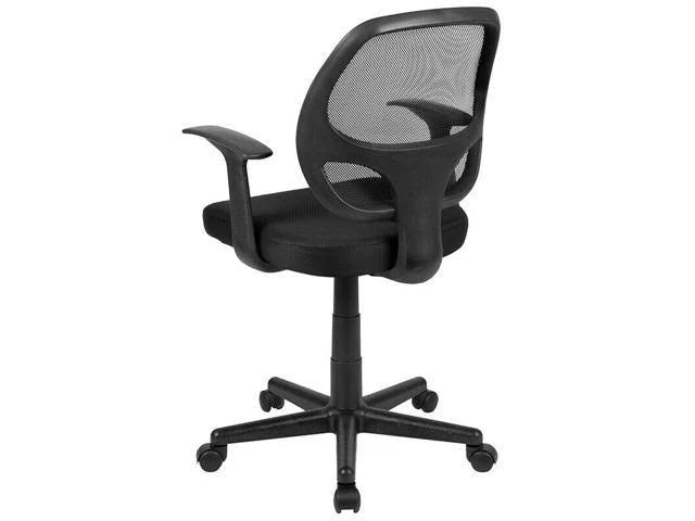 Black Mesh Swivel Task Office Chair E446413