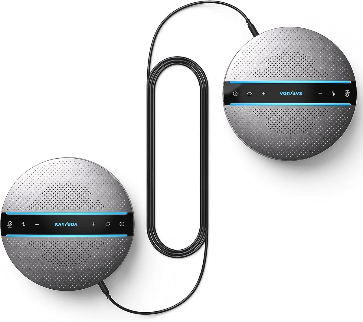 Bluetooth Speakerphone with 6 Microphones, 18H Call Time, Bluetooth 5.0 V466