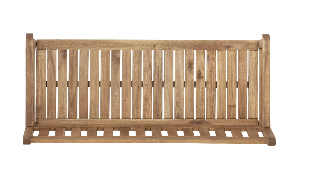 Acorn Brown Indoor/Outdoor Bench K9841