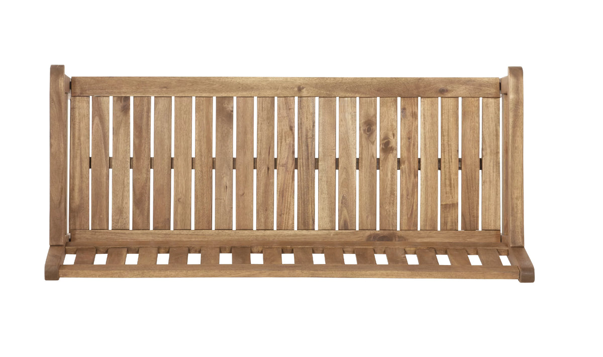 Acorn Brown Indoor/Outdoor Bench K9841