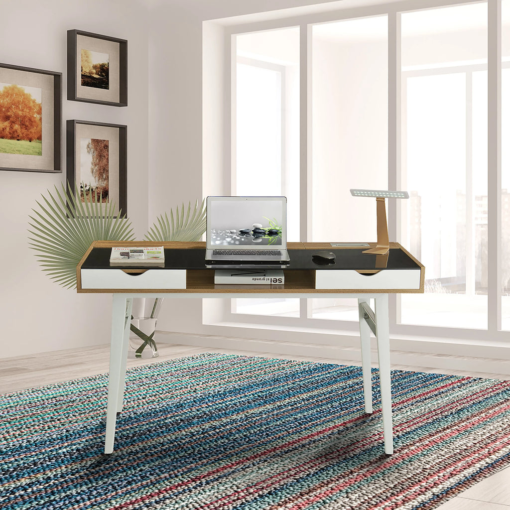 Compact Computer Desk with Storage Y999094