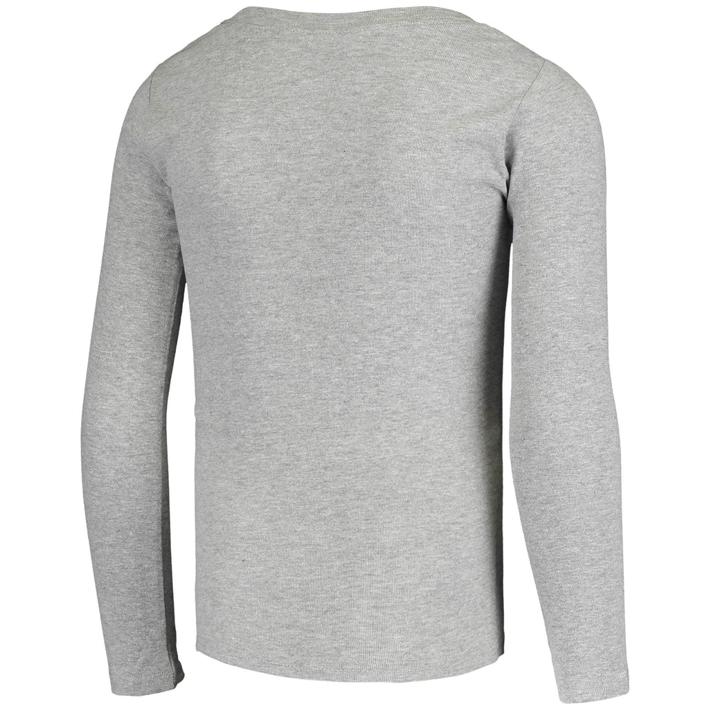 Gray Long Sleeve T-Shirt & Pants Sleep Set U541