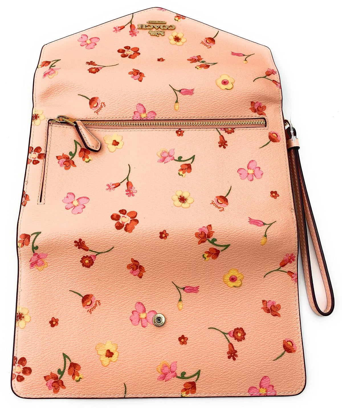 Travel Envelope Wallet With Floral Print T2710