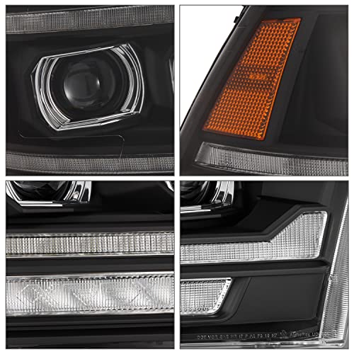 LED Projector Headlights Alpha-Black Z6357