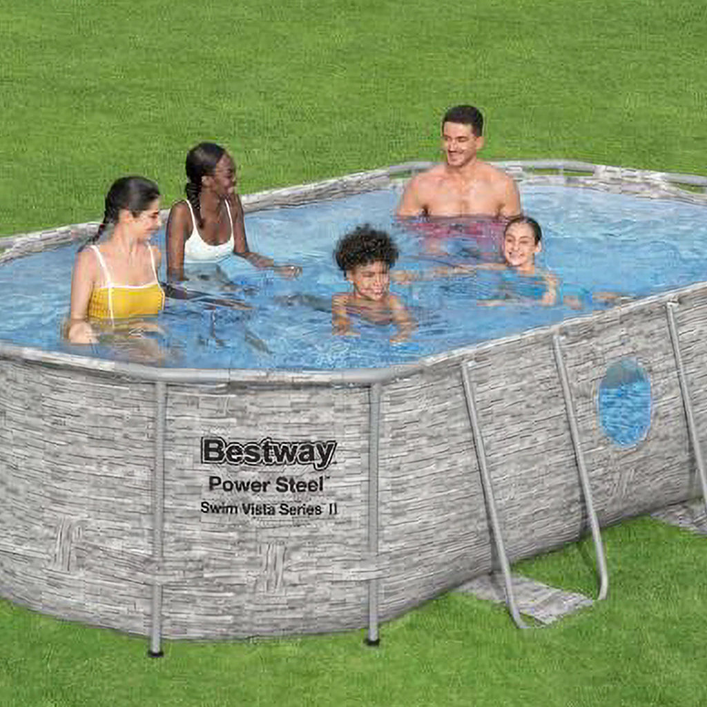 14' x 8'2 Above Ground Pool Set J7476