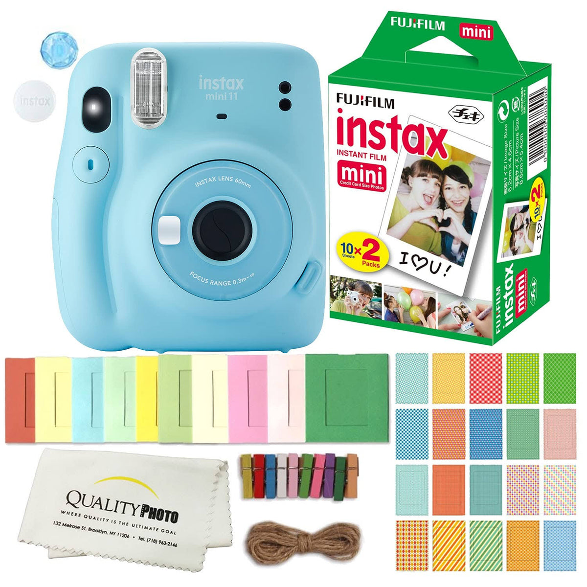 Instax Mini 11 Instant Film Camera Sky Blue G974