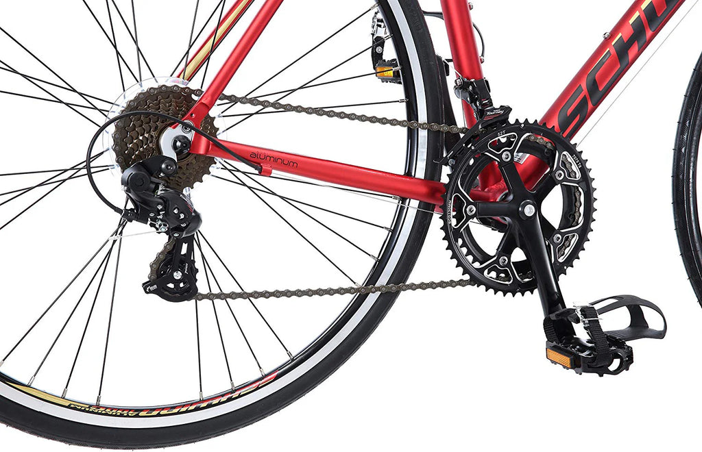 Matte Red Drop Bar Road Bicycle S687