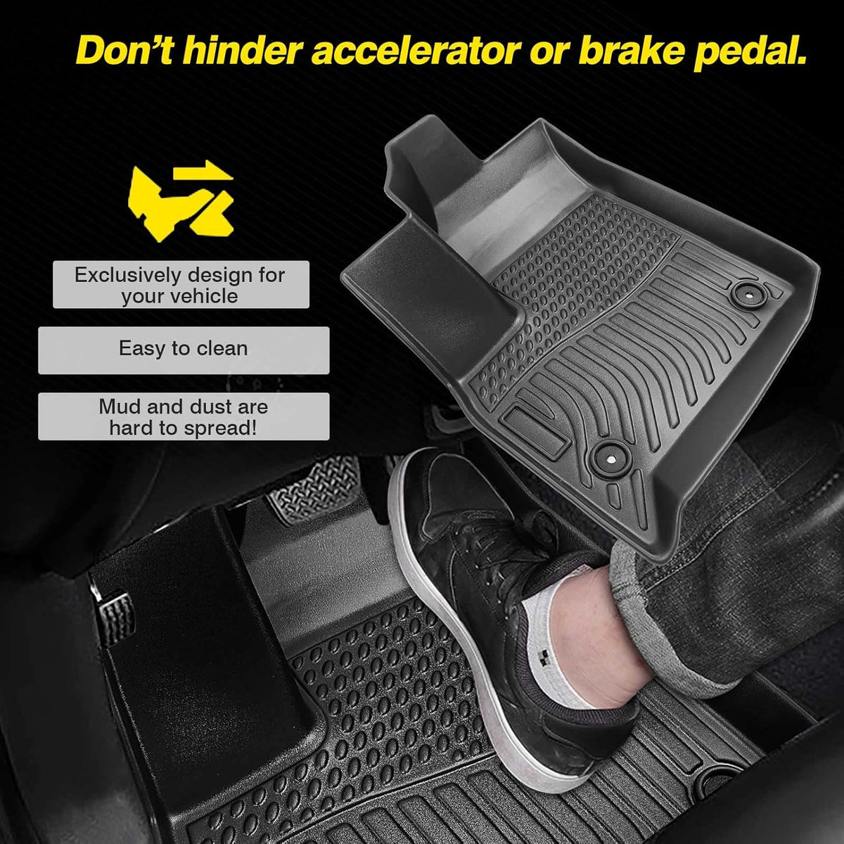 All Weather Heavy Duty Floor Mat for Chevrolet Traverse N42940