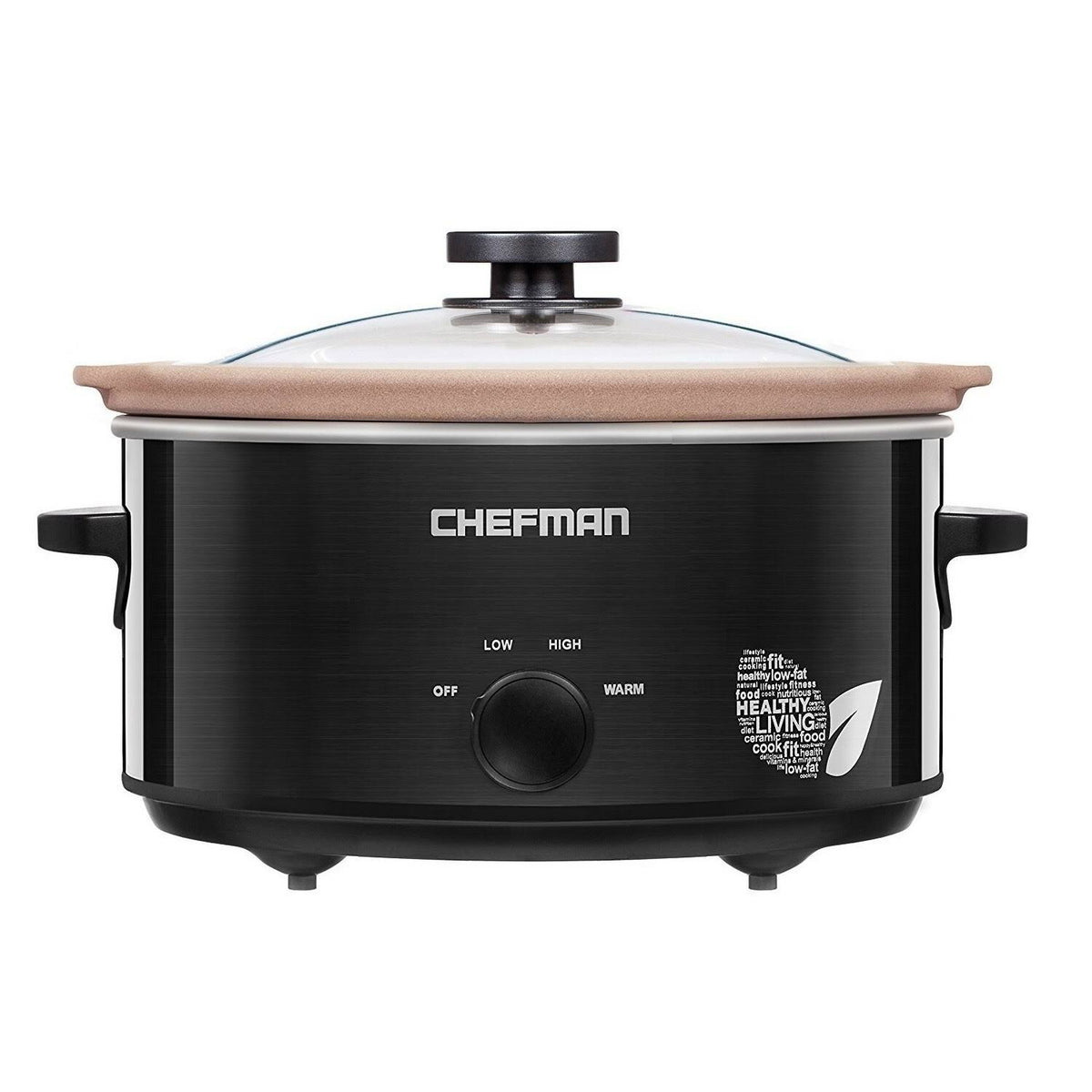 Black 5 qt Slow Cooker E605659