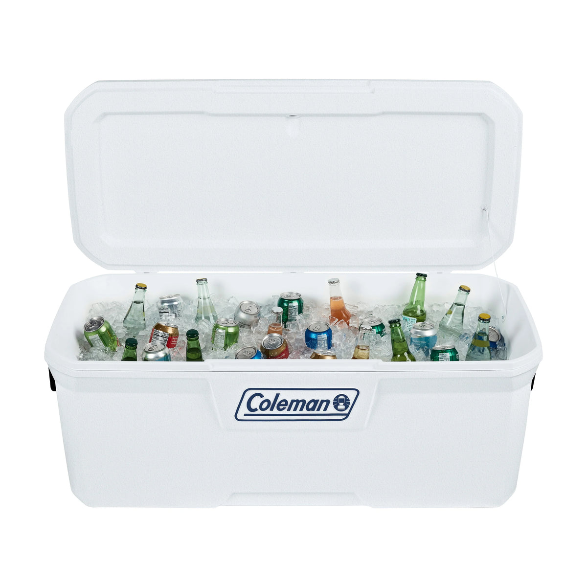 White Hard Sided Ice Chest Cooler D960