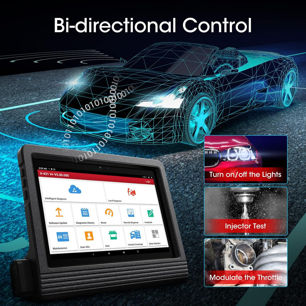 Bidirectional Full System Automotive Diagnostic Scanner G709469